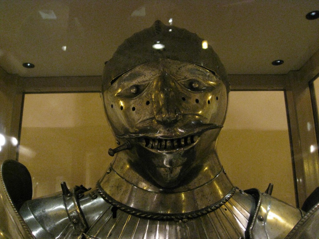 Helmet with Human face